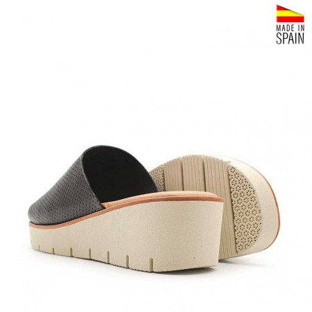 Cuñas negras plantilla gel