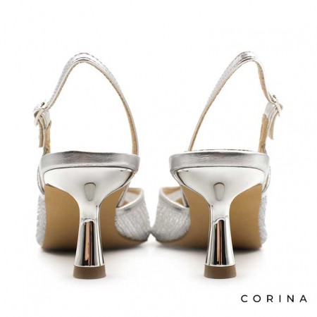 Zapatos Corina M5307 plata
