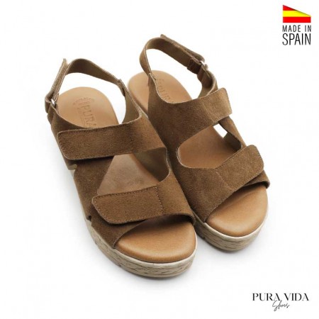 sandalia comoda velcros