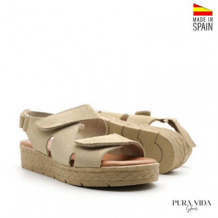 sandalias comodas velcros