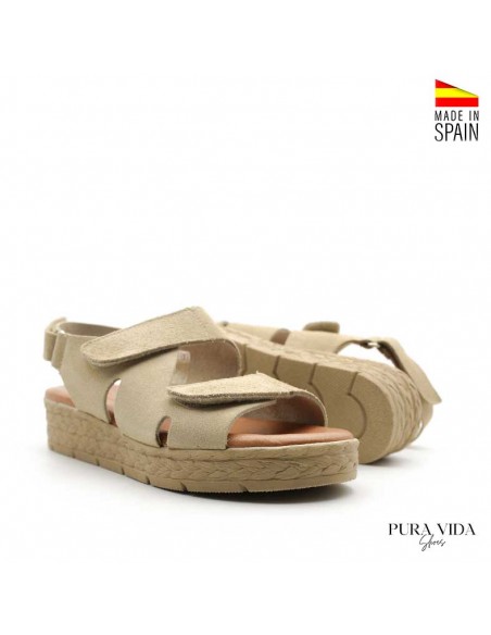 sandalias comodas velcros