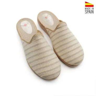 Zapatillas cuña baja mujer