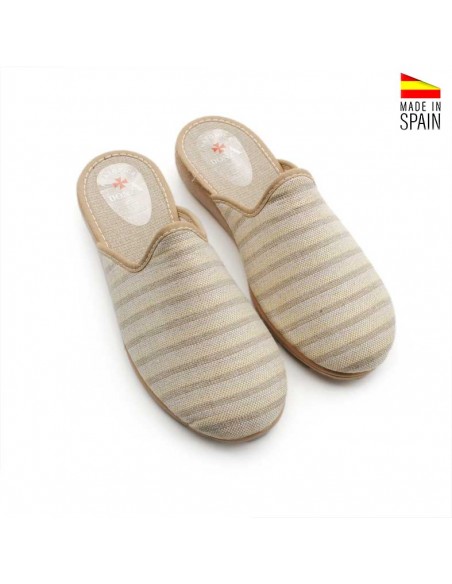 Zapatillas cuña baja mujer