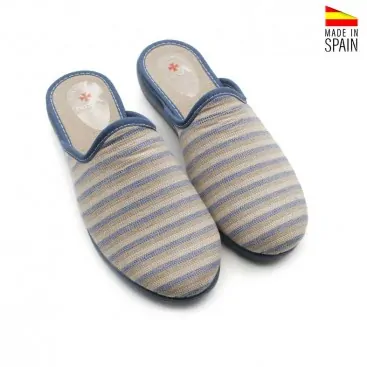 Zapatillas de casa con cuña verano