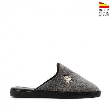 zapatillas casa verano gris