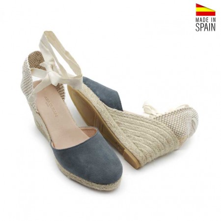 alpargatas azules