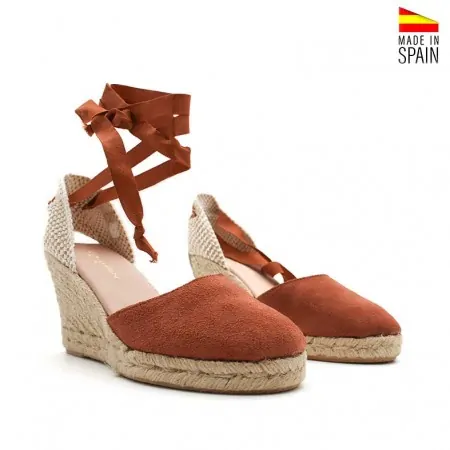 Alpargatas altas mujer