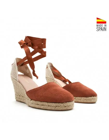 Alpargatas altas mujer