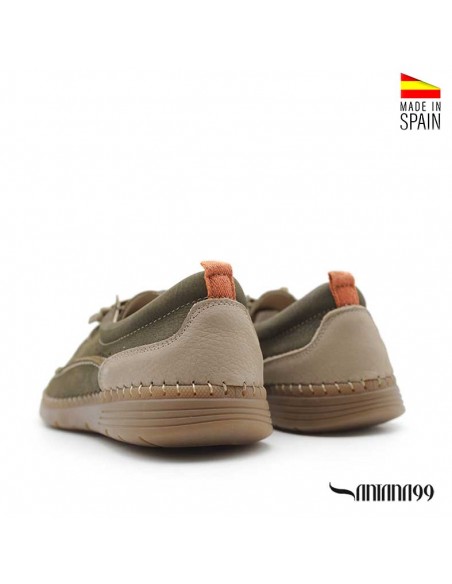 nauticos nobuck verde