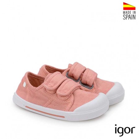 Zapatillas lona niña verano Igor