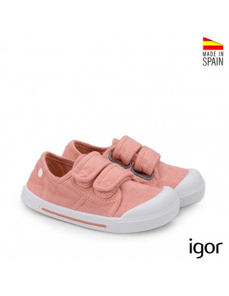 Zapatillas lona niña verano Igor