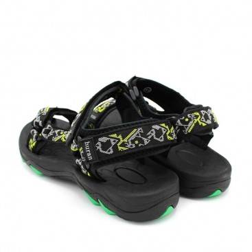 sandalias de goma velcros
