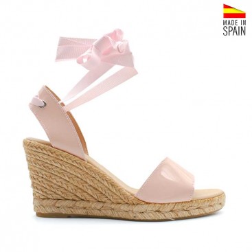 Sandalias rosa Charol