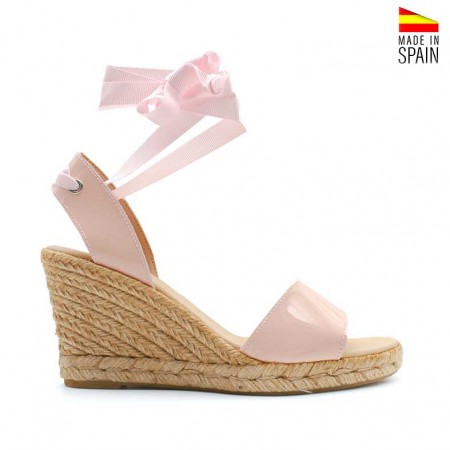 Sandalias rosa Charol