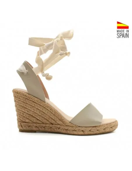 Sandalias piel Grises