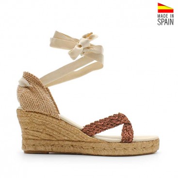Sandalias Tiras bronce