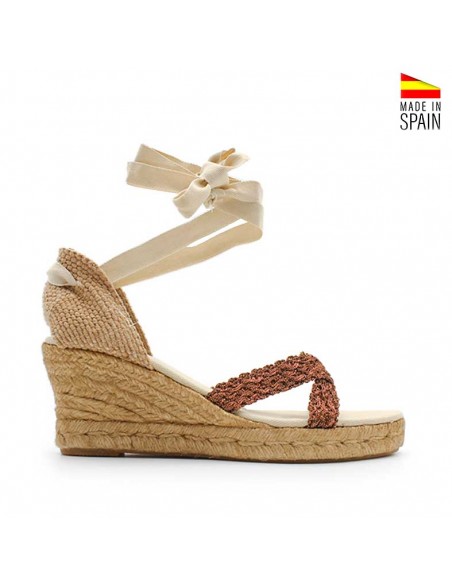 Sandalias Tiras bronce
