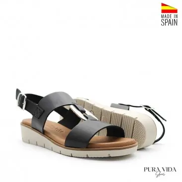 sandalias mujer cuña comodas​