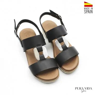 Cuñas Negras comodas negras