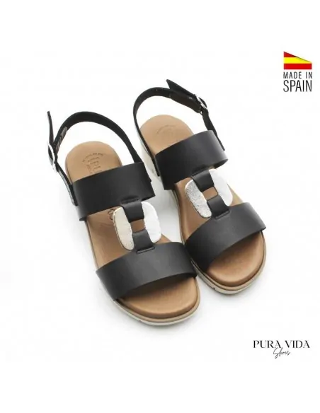 Cuñas Negras comodas negras