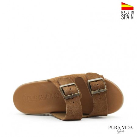 Sandalia track hebillas