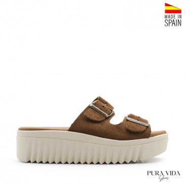 Sandalias Plataforma Track hebillas