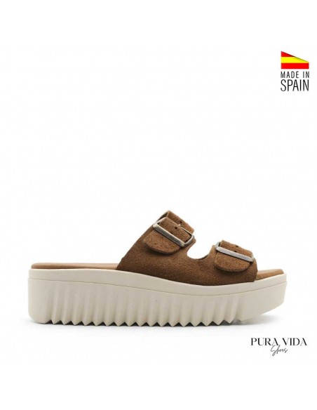 Sandalias Plataforma Track hebillas