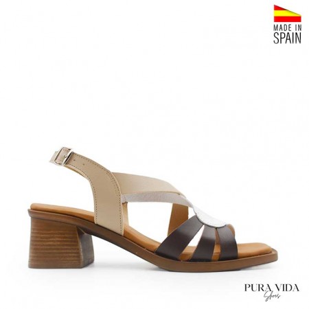 Sandalias de Piel Tacon