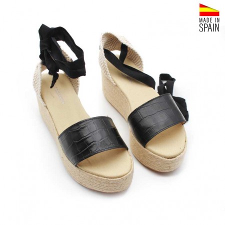 Sandalias de Plataforma negras