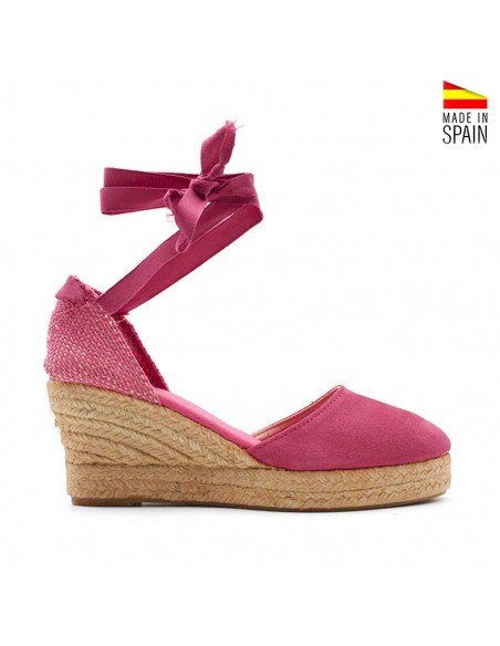 Espardeñas cómodas fucsia