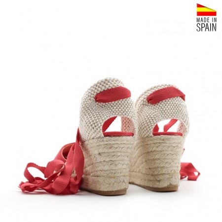 Esparteñas rojas Clara Durán