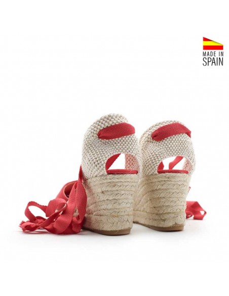 Esparteñas rojas Clara Durán