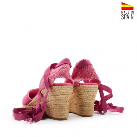 Alpargatas fucsia