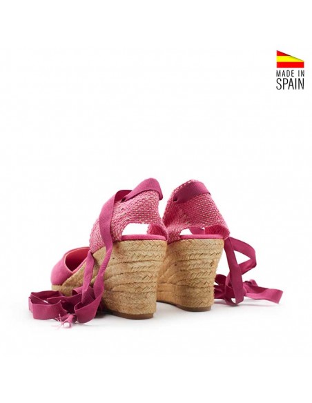 Alpargatas fucsia