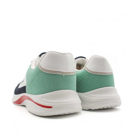 Sneakers hombre color block