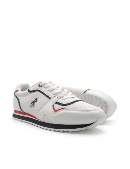 zapatillas blancas casual hombre​