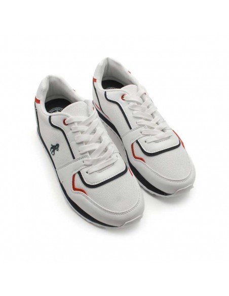 zapatillas casual blancas hombre​
