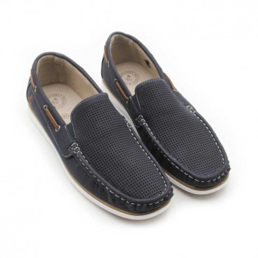zapato verano hombre azul marino