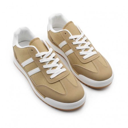 zapatillas beige hombre