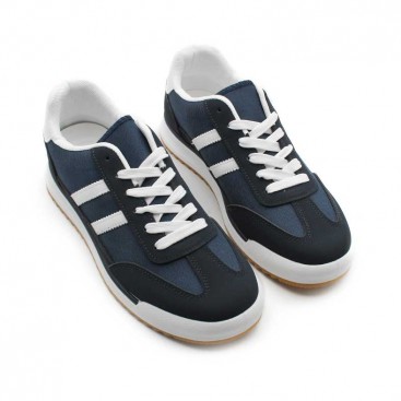 zapatillas casual azul marino hombre​