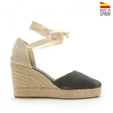 Alpargatas con lazo mujer