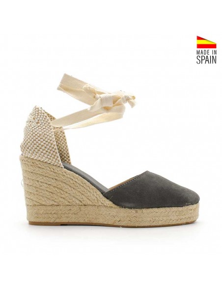 Alpargatas con lazo mujer