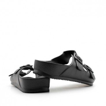 chanclas mujer negras