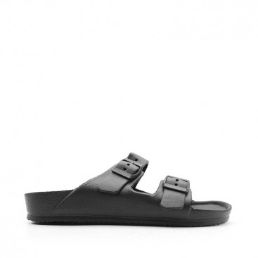 chanclas piscina negras