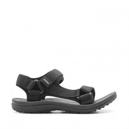 Sandalias negras sport mujer