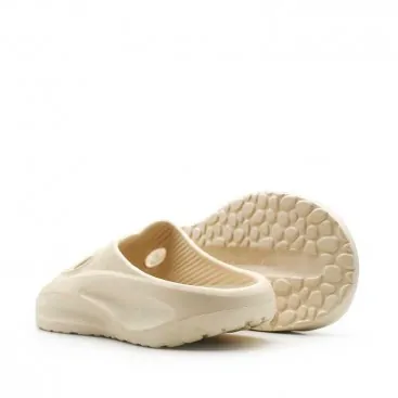 Sandalias goma beige
