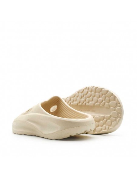Sandalias goma beige