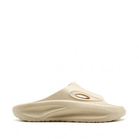 Chanclas beige unisex goma