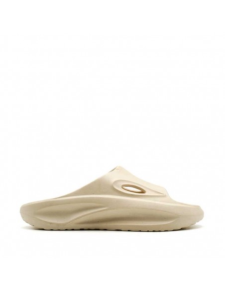 Chanclas beige unisex goma