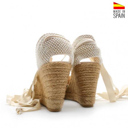 Esparteñas de Vestir lona negra